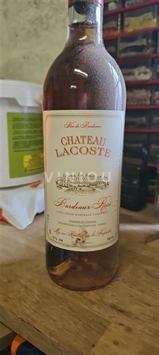 Bordeaux Bordeaux Rosé Château Lacoste Non-Vintage