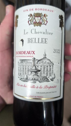 Burdeos Bordeaux Le Chevalier Bellee 2022