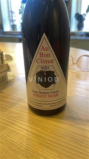 AVAs californianas Não especificado Au Bon Climat 2023