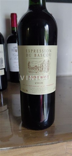 Sud-Ouest Saint-Mont Expression du Bascou 2016