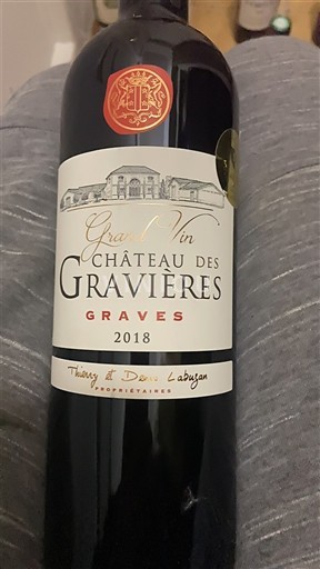 Burdeos Graves Château S Gravières 2018