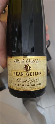 Alsacia Jean Geiler Ste. Marguerite 2005