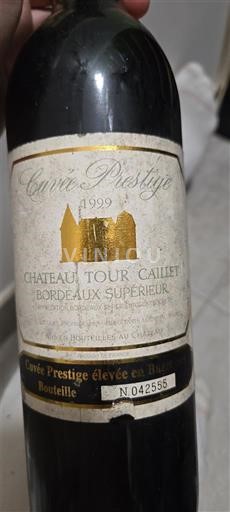 Bordeaux Bordeaux Supérieur Château Tour Caillet Prestige 1999