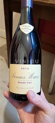 Bourgogne Bonnes-mares Grand Cru Domaine La Vougeraie 2013