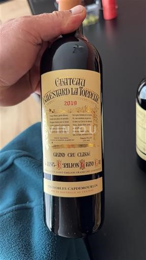 Bordeaux Saint-Émilion Grand Cru Grand Cru Classé Château Clos Stard La Tourrelle 2019