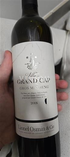 Sud-Ouest Côtes de Gascogne Villa Grand Cap Gros Manseng 2018