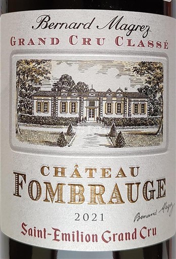Bordeaux Saint-Émilion Grand Cru Château Fombrauge Grand Cru Classé 2021