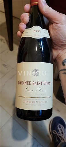 Borgogna Romanée-saint-vivant Grand Cru Charles Thomas 2005
