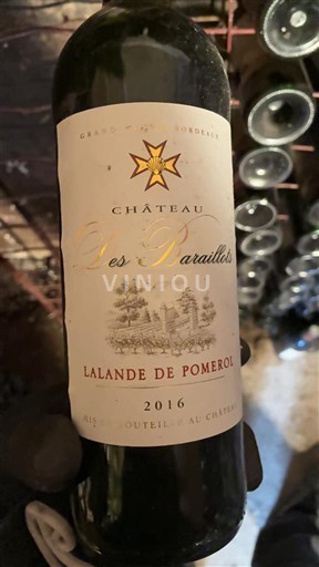 Bordeaux Lalande-de-Pomerol Château Les Baraillots 2016
