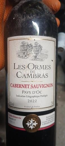Linguadoca e Rossiglione Paese d'Oc Les Ormes de Cambras Cabernet Sauvignon 2022