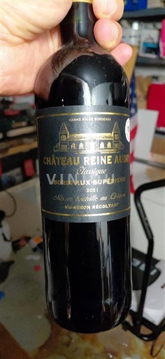 Bordeaux Bordeaux Supérieur Château Reine Audre Classique 2019