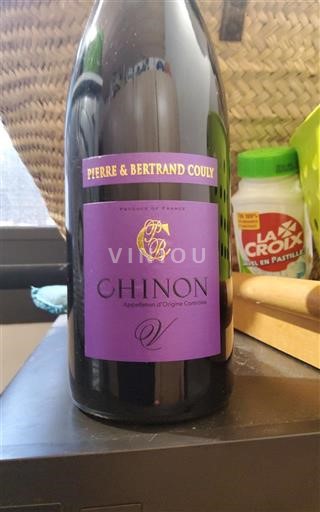 Vallée de la Loire Chinon Pierre & Bertrand Couly V Non Millésimé