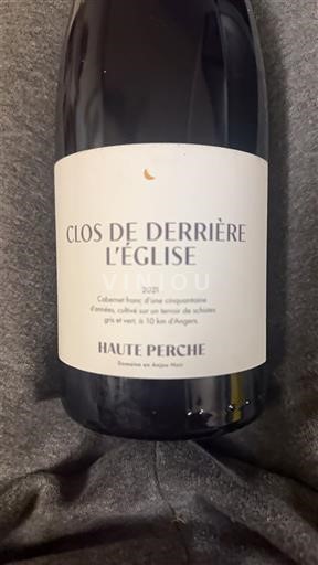 Loiredalen Anjou Haute Perche Clos de Derrière l'Église 2021