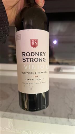 AVAs californianas Sonoma Coast Rodney Strong Old Vines Zinfandel 2018