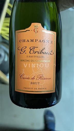 Champagne G. Tribaut de Réserve 2025