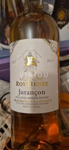 Jihozápad Jurançon La Bon Roy Henry 2017