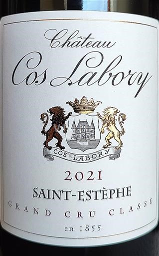 Burdeos Saint-Estèphe Château Cos Labory Grand Cru Classé 2021