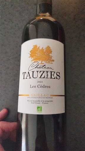 Sydväst Gaillac Château Tauziès Les Cèdres 2023