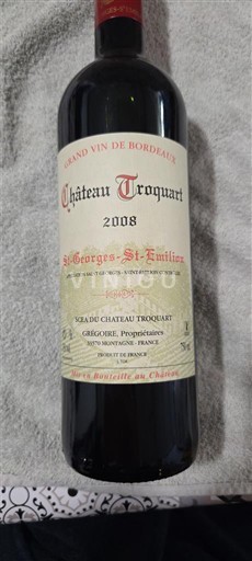 Bordeaux Saint-Georges-Saint-Émilion Château Troquart 2008