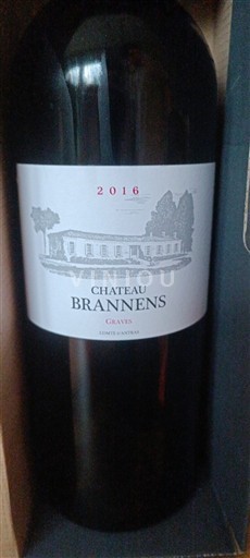 Bordeaux Graves Château Brannens 2016