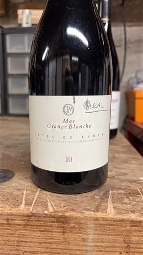 Valle del Ródano Côtes del Ródano Mas Grange Blanche 2018