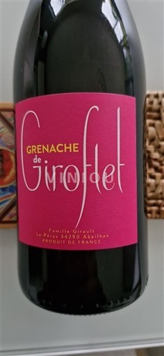 Languedoc y Rosellón País de Oc Famille Girault Grenache de Giroflet 2024