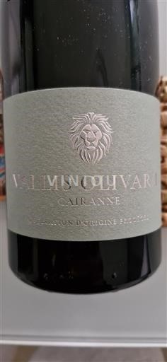 Rhônen laakso Cairanne Vallis Olivari 2021