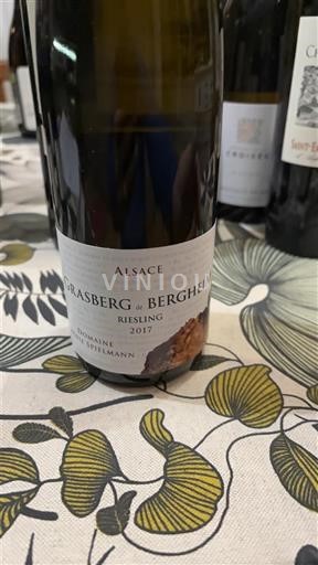 Alsace Riesling Domaine Sylvie Spielmann Grasberg de Bergheim 2017