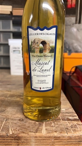 Vine Orange sec Cellier des Cigales Non millésimé Frankrig Languedoc Muscat-de-lunel AOC