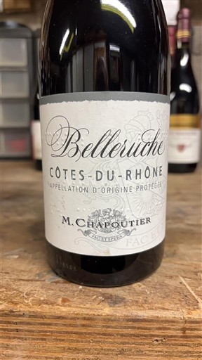 Vallée du Rhône Côtes-du-rhône M. Chapoutier Belleruche 2018