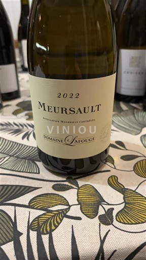 Bourgondië Meursault Domaine Lafouge 2022