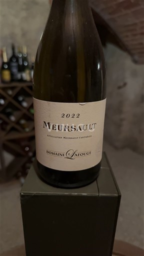 Bourgogne Meursault Domaine Lafouge 2022