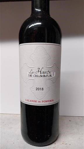Burdeos Lalande-de-Pomerol Les Hauts de Chambrun 2018