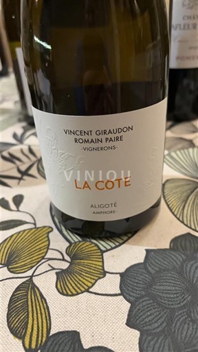 Vallée de la Loire Côte-roannaise Domaine Giraudon La Côte 2020