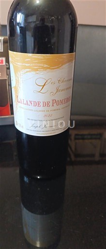 Burdeos Lalande-de-Pomerol Les Charmes de Jaumont Sin añada