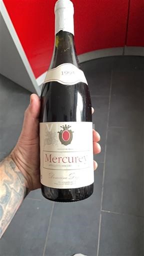 Bourgondië Mercurey Domaine Pont 1995