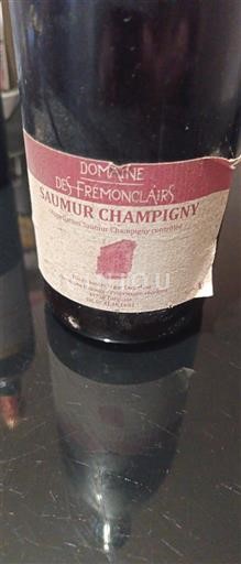 Loire-dalen Saumur-Champigny Domaine S Frémonclairs Ikke årgangsbestemt