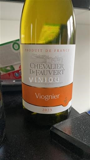 Vine Blanc sec Viognier Chevalier de Fauvert 2023 Frankrig Languedoc og Roussillon Pays d'Oc IGP
