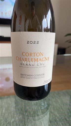 Borgogna Corton-charlemagne Grand Cru Antonin Cosnier 2022