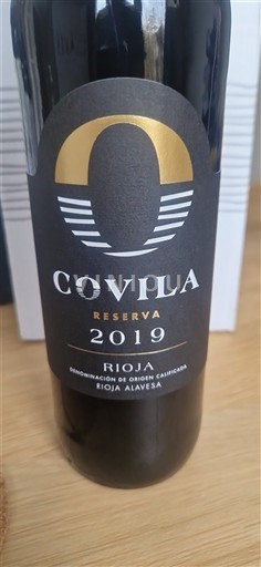 La Rioja rioja Covila Reserva 2019