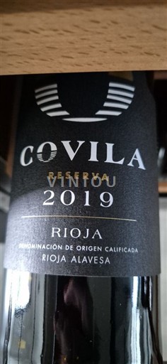 La Rioja Rioja Covila Reserva 2019