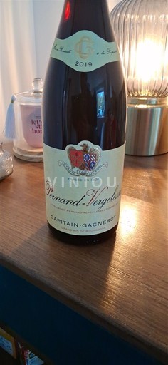 Burgundi Pernand-vergelesses Capitain-Gagnerot 2019