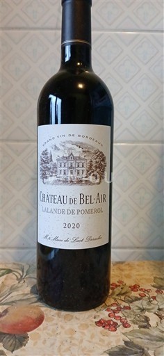 Bordeaux Lalande-de-Pomerol Château Bel-Air 2020