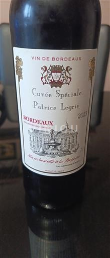 Bordeaux Patrice Legris Spéciale 2023