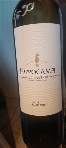 Languedoc-Roussillon Côtes de Thau Richemer Hippocampe Non-Vintage
