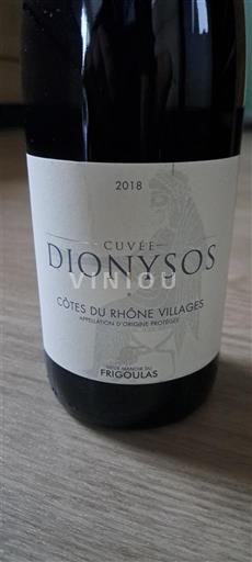 Rhônedalen Côtes-du-Rhône-Villages Frigoulias Dionysos 2018
