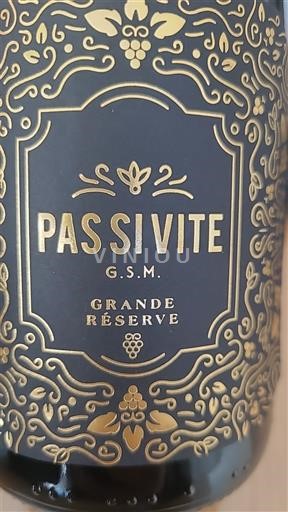 Thung lũng Rhône Côtes-du-rhône Pas Si Vite G.S.M. Grande Réserve Không niên vụ
