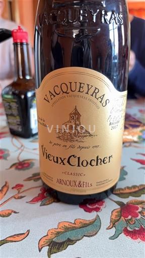 Rhône-dalen Vacqueyras Arnoux & Fils Vieux Clocher 2017