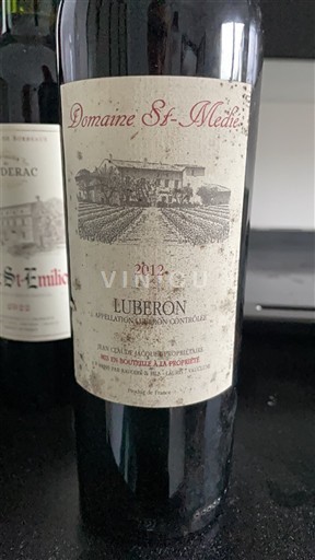 Valle del Ródano Luberon Domaine St-Médier 2012