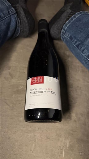 Borgoña Mercurey Premier Cru Domaine Theulot Juillot Les Croichots 2023